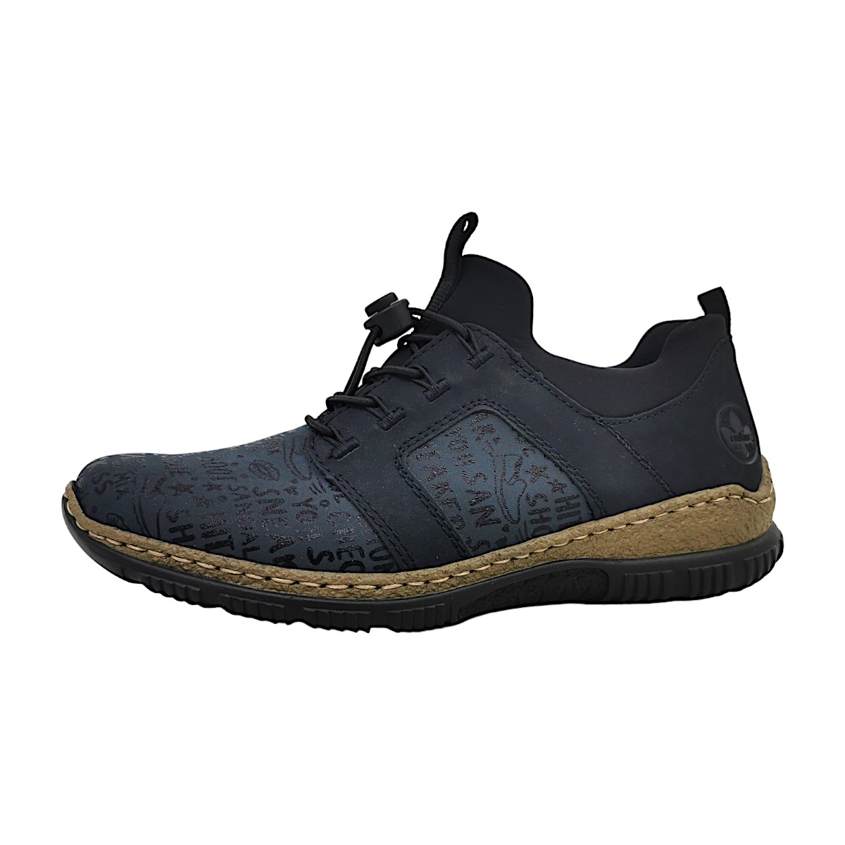 Rieker Damenschuhe Halbschuhe Bequem Slipper Blau Freizeit