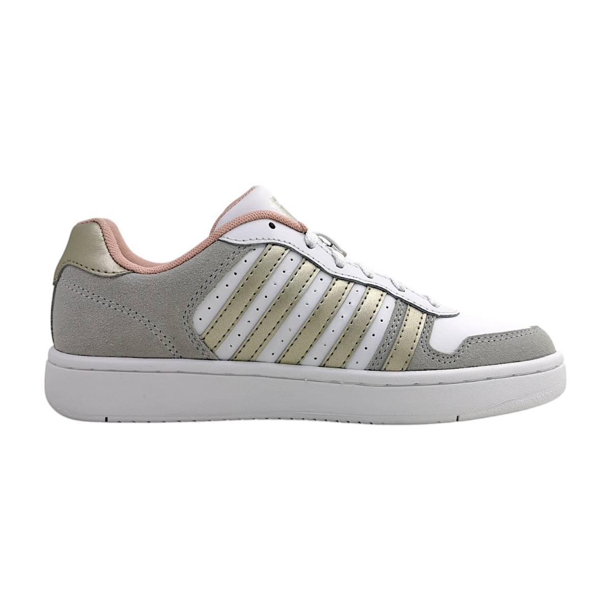 K-Swiss Pallisades 96931-091 Weiß grey white champagner K-Swiss Pallisades 96931-091 Weiß grey white champagner