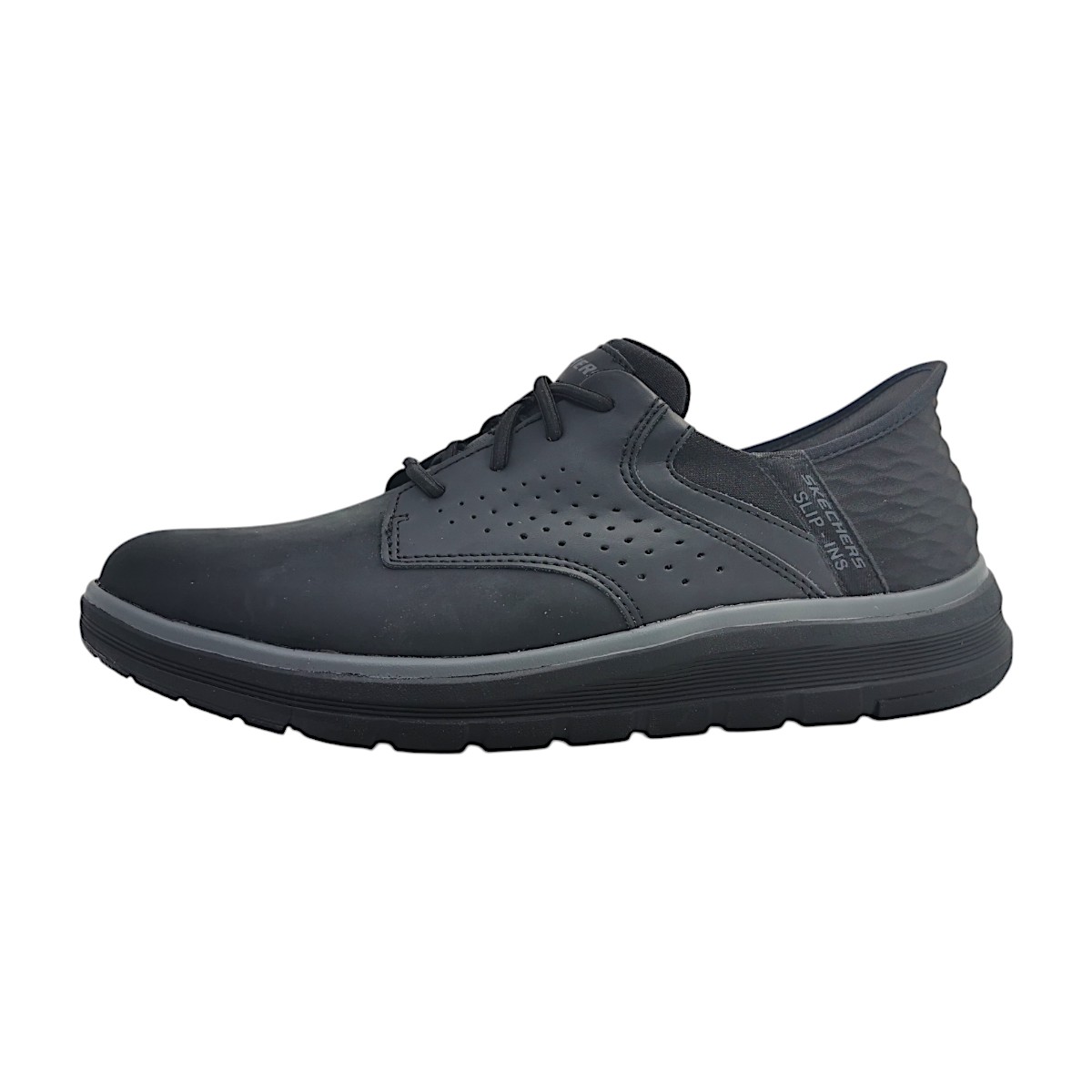 Skechers Orell Yates Herrenschuhe Slipper Schwarz Freizeit Skechers Orell Yates Herrenschuhe Slipper Schwarz Freizeit