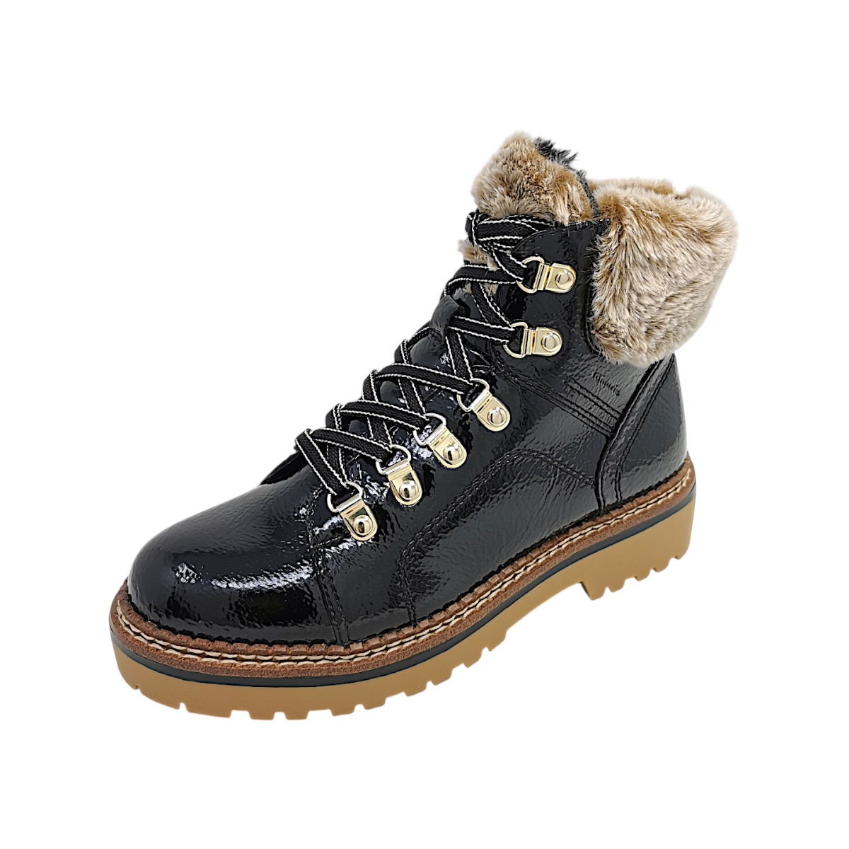 Tamaris 1-26264-43/018 Schwarz black patent 018 Tamaris 1-26264-43/018 Schwarz black patent 018
