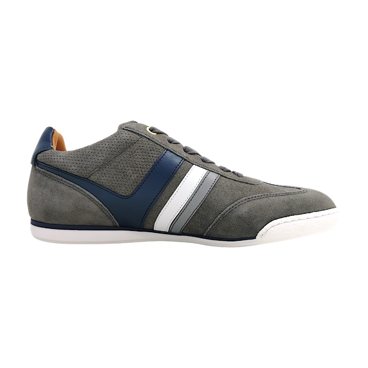 Pantofola d`oro Vasto Suede PD001004153M-9119 Grau grey/navy 9119 Pantofola d`oro Vasto Suede PD001004153M-9119 Grau grey/navy 9119