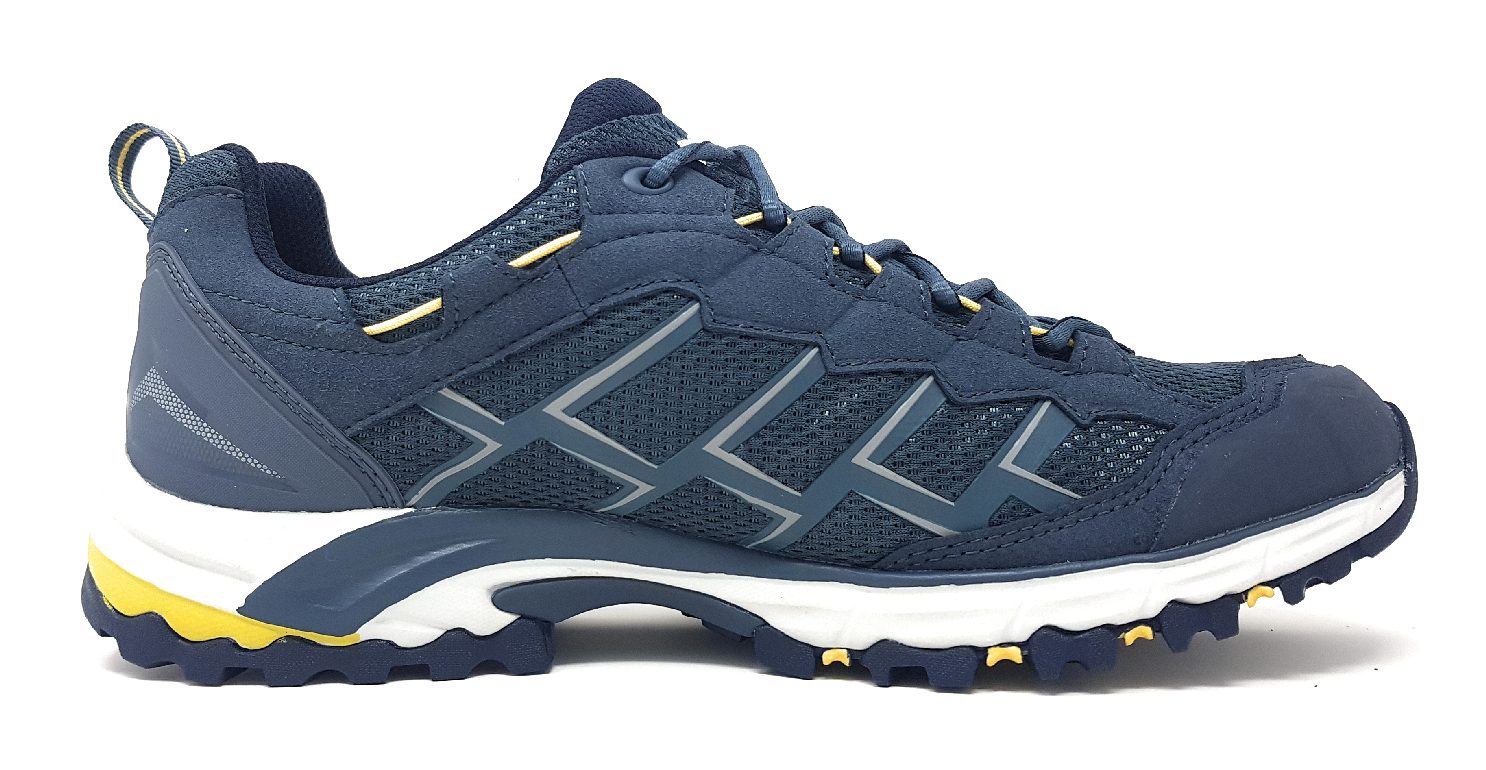 Meindl Caribe Sportschuhe Herren Wanderschuhe Blau Freizeit (29 Jeans/ Mais, Größe 44.5 EU)