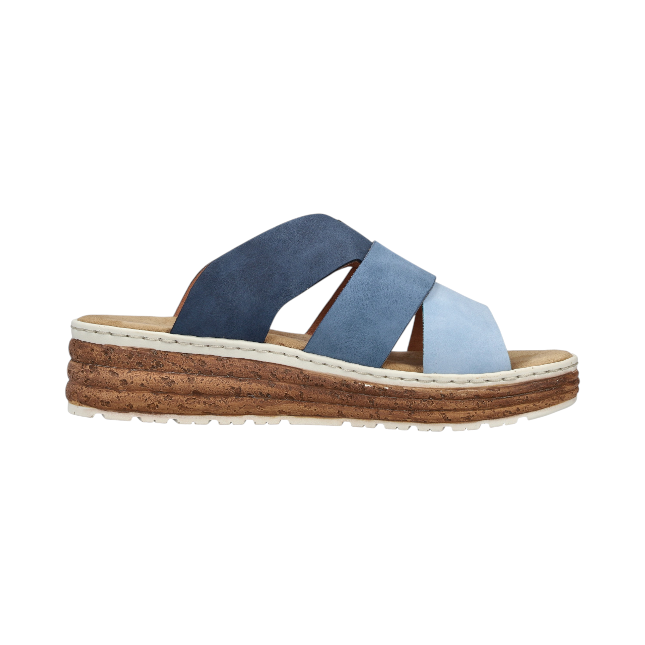 Rieker 6278012 627 62780-12 Blau aqua/bleu/jeans