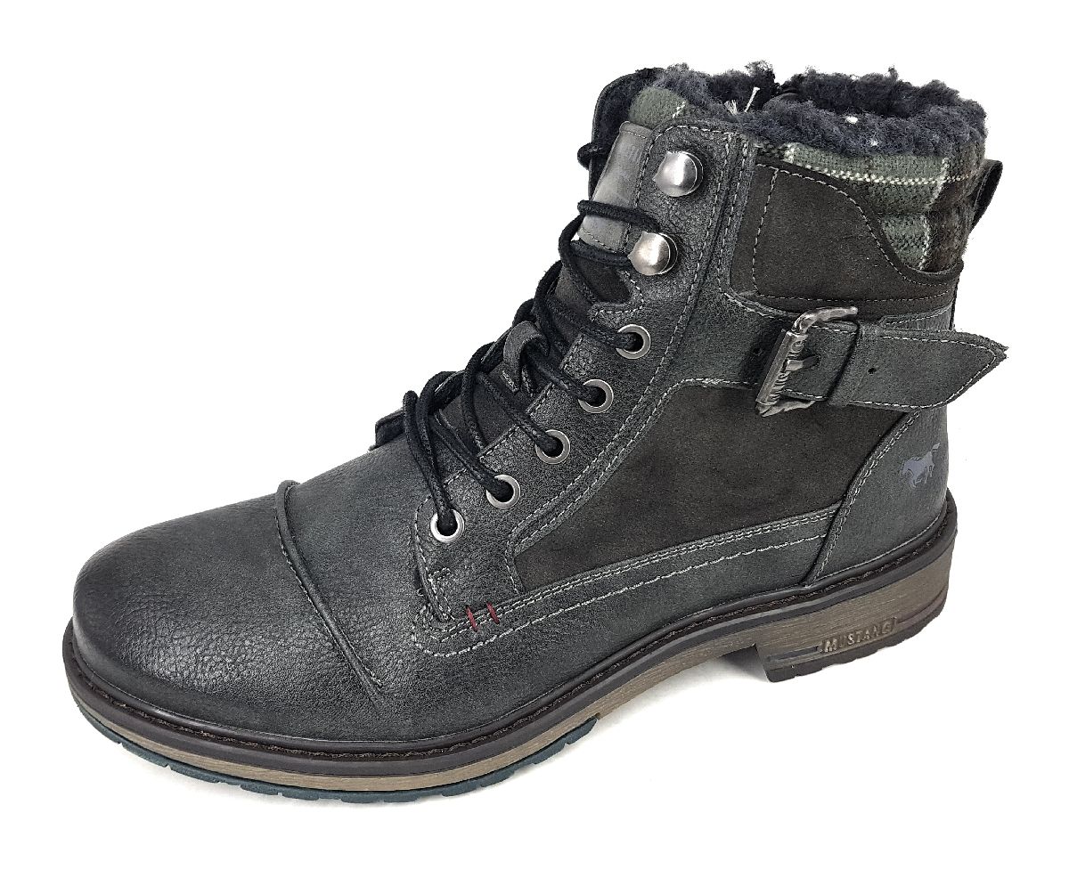 Mustang H2 Kurzschaftstiefel WF 4157-605-259 Grau 259 graphite Mustang H2 Kurzschaftstiefel WF 4157-605-259 Grau 259 graphite