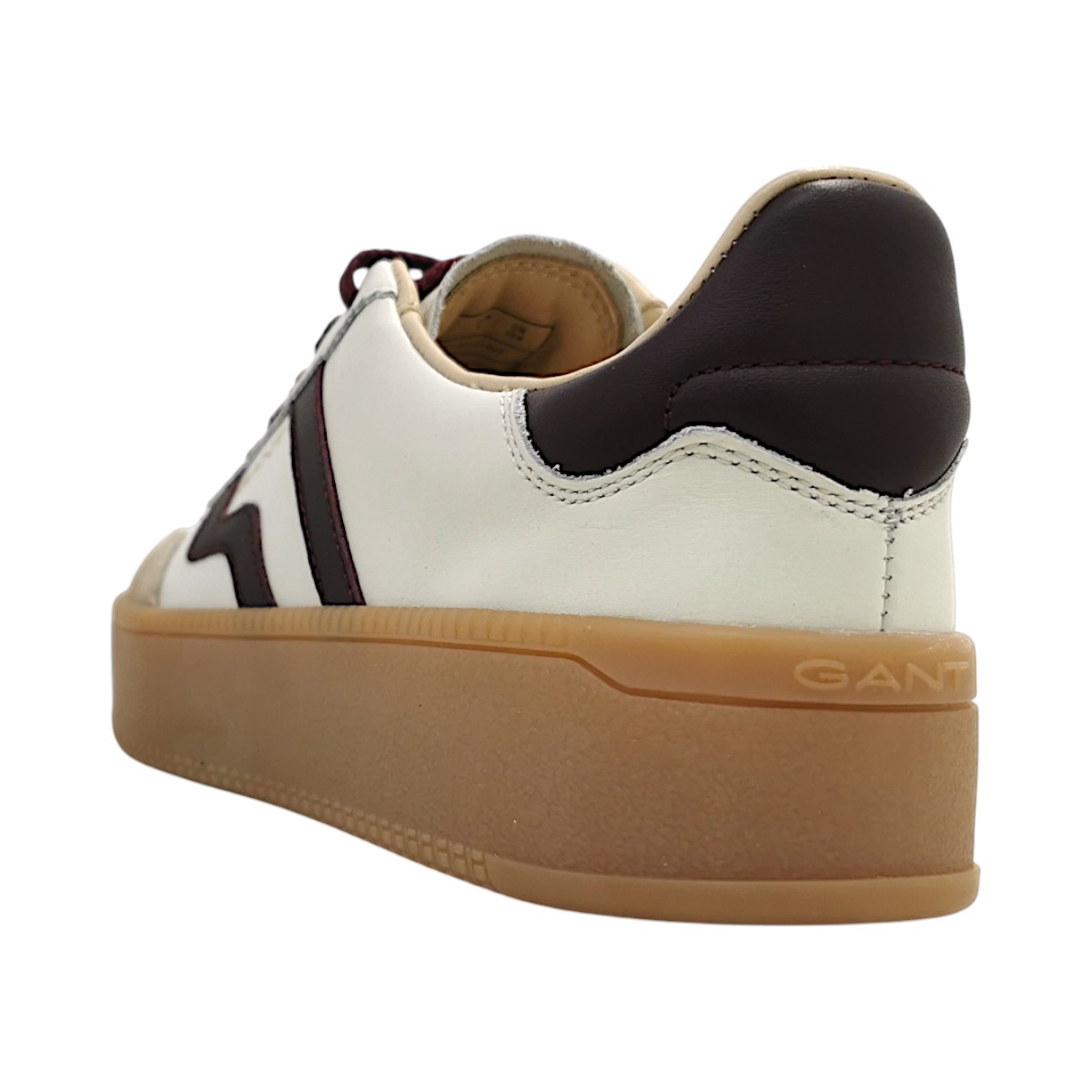 Gant Cuzmani Damenschuhe Schnürschuhe Sportive Schnürer Beige Freizeit (Off white/plum G933, Größe 39 EU) Gant Cuzmani Damenschuhe Schnürschuhe Sportive Schnürer Beige Freizeit (Off white/plum G933, Größe 39 EU)