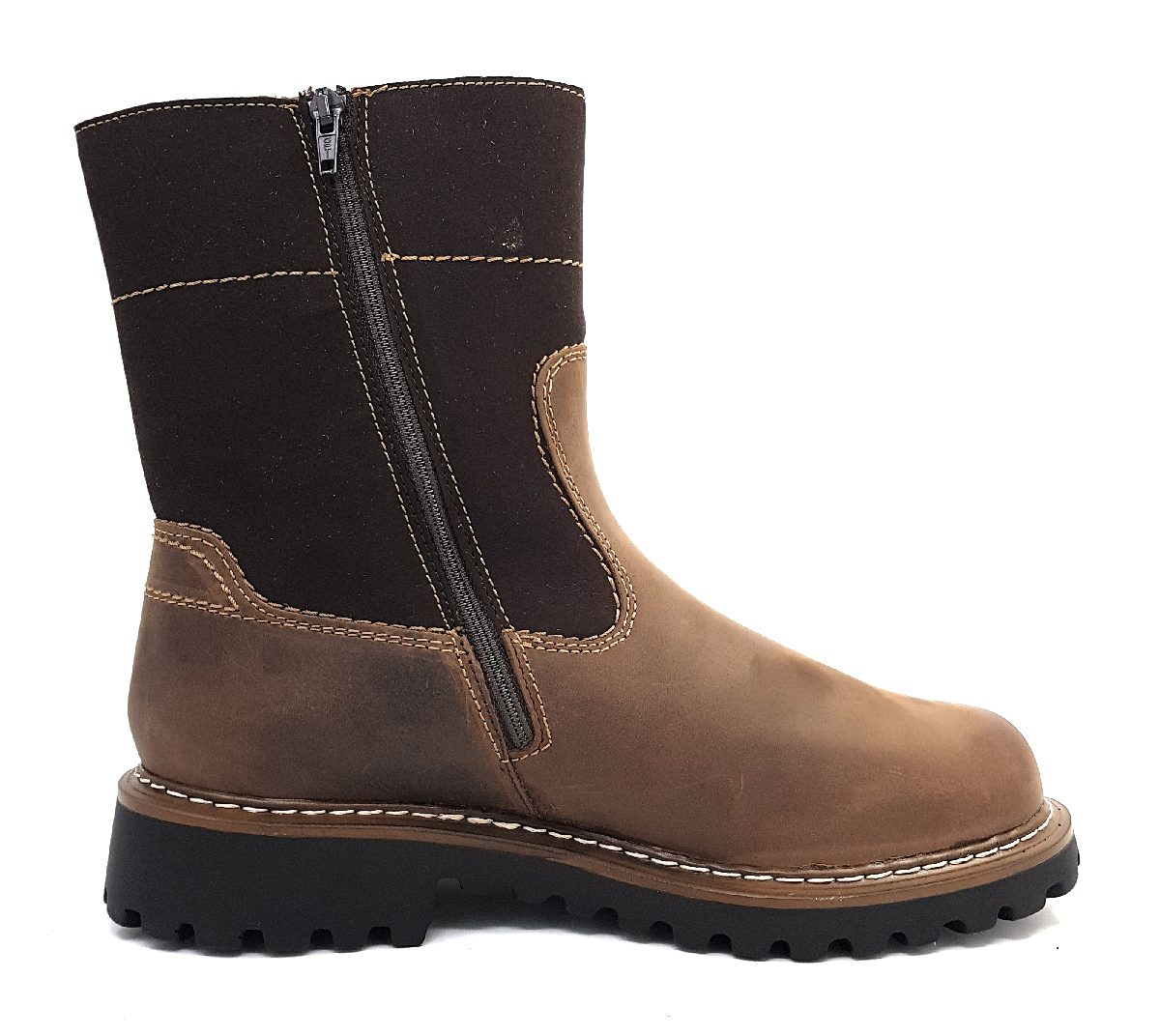 Josef Seibel Chance Herrenschuhe Stiefel Warmfutter Stiefel Braun Freizeit (330 moro, Größe 46 EU)