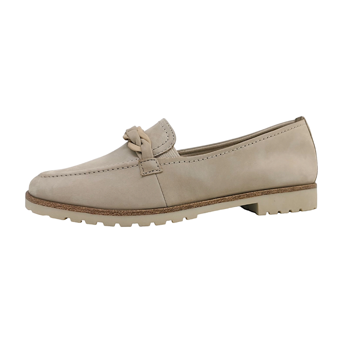Tamaris Damenschuhe Halbschuhe Slipper Beige Freizeit