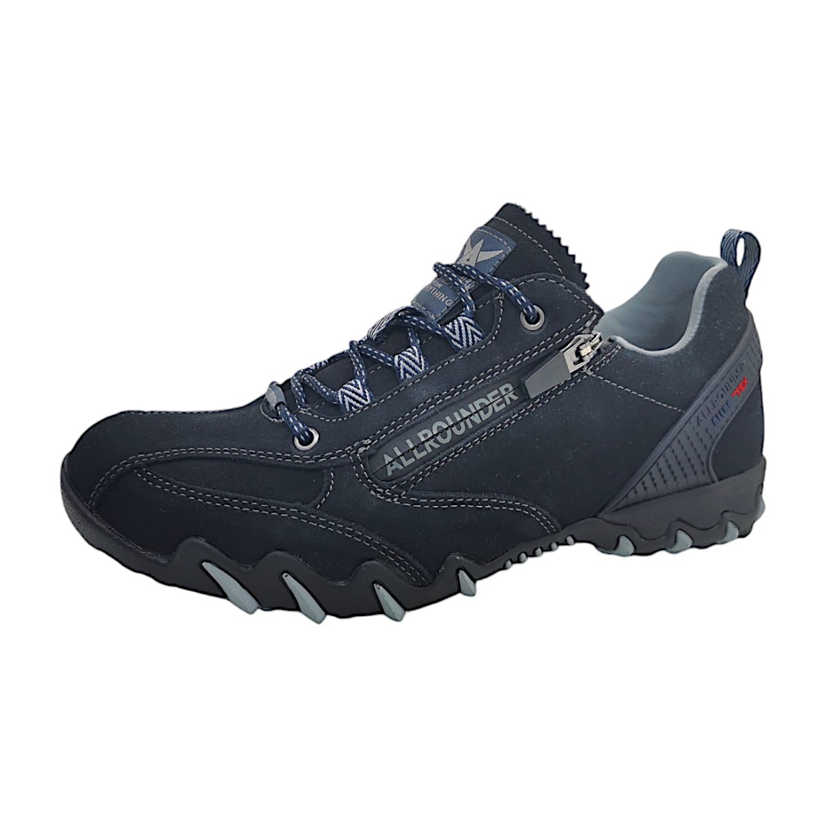 Allrounder by Mephisto NIZAR-TEX C. SUEDE N053-P2007983/45 Blau Night Sky 45