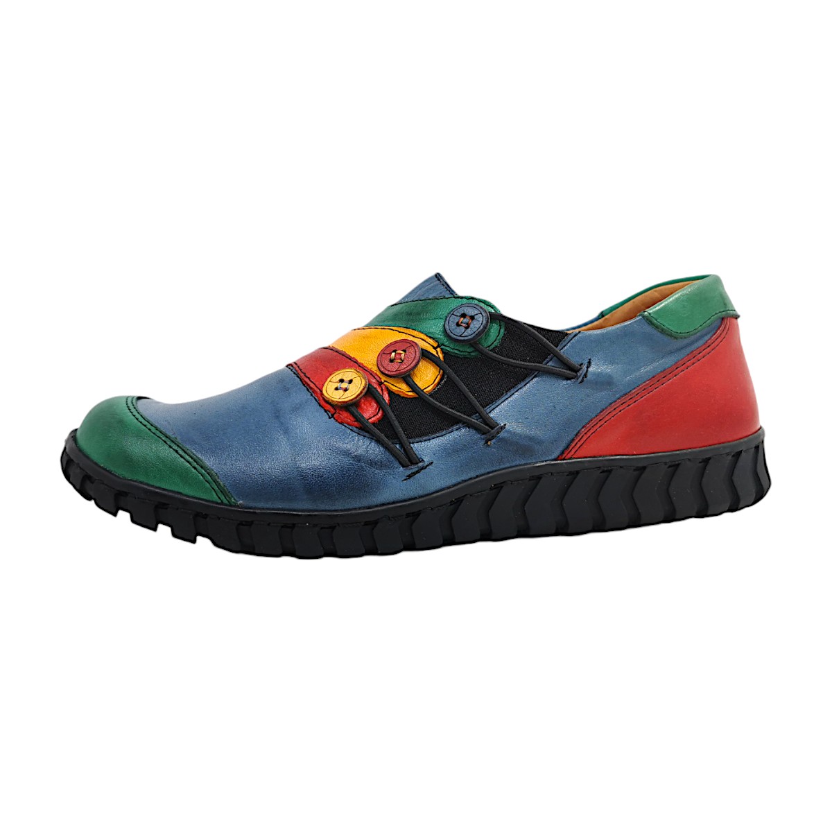 Gemini Anilina Slipper Damenschuhe Halbschuhe Bequem Slipper Mehrfarbig