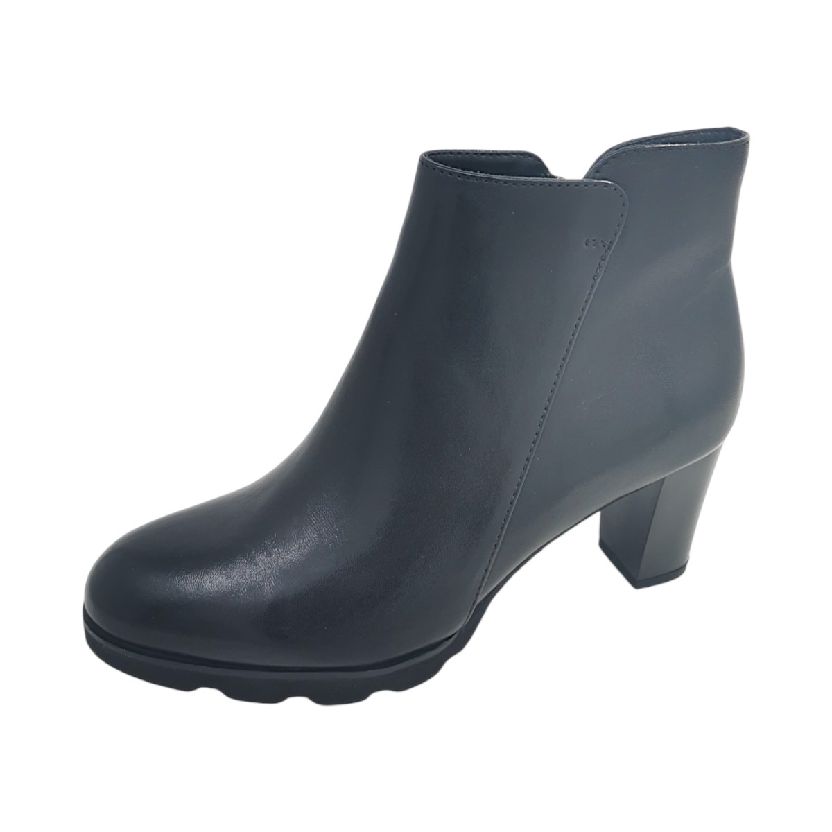 regarde le ciel Damenschuhe Stiefeletten Schwarz Freizeit (Black 2695, Größe 39 EU)