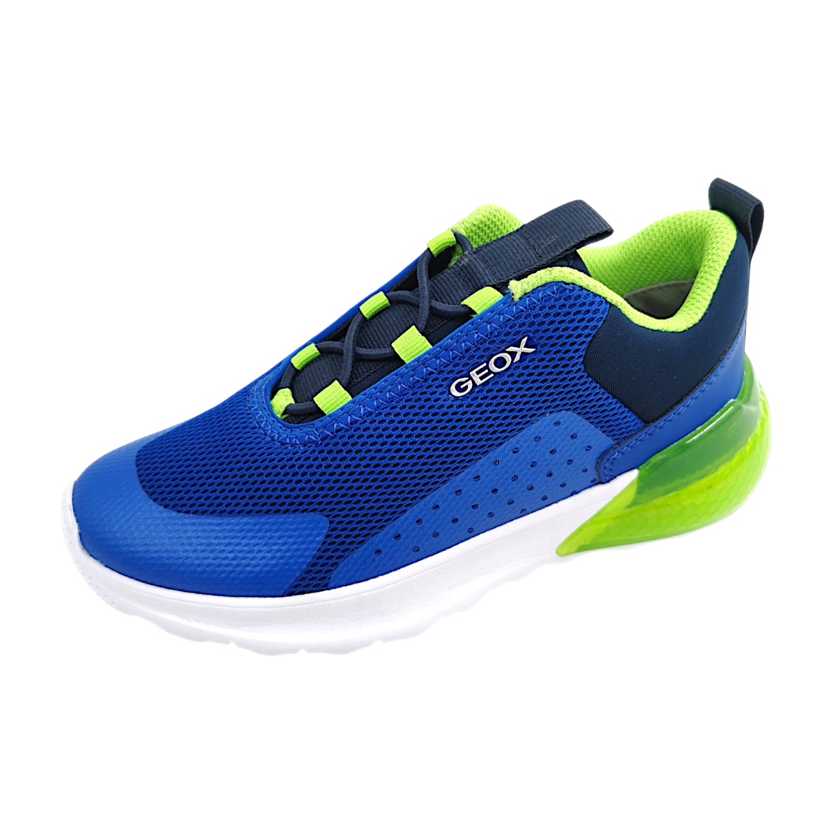Geox Acivart ILLUMINUS J45LYA-0149J/C4165 Blau royal/green C4165
