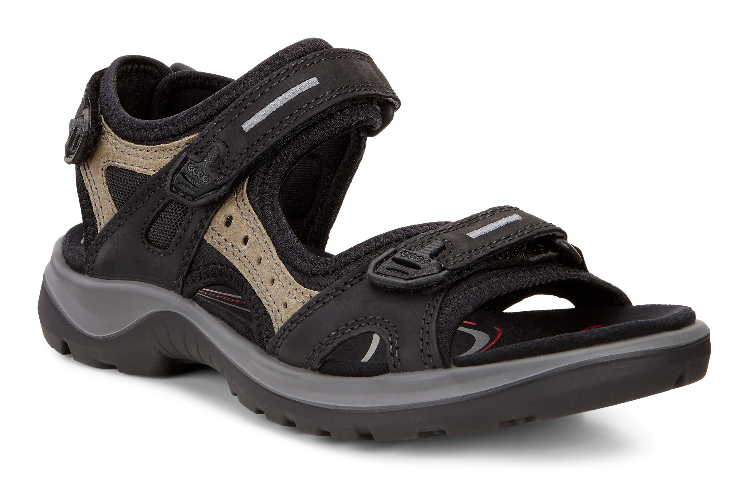 Ecco Offroad 069563/50034 Schwarz Black/ Mole/ Black
