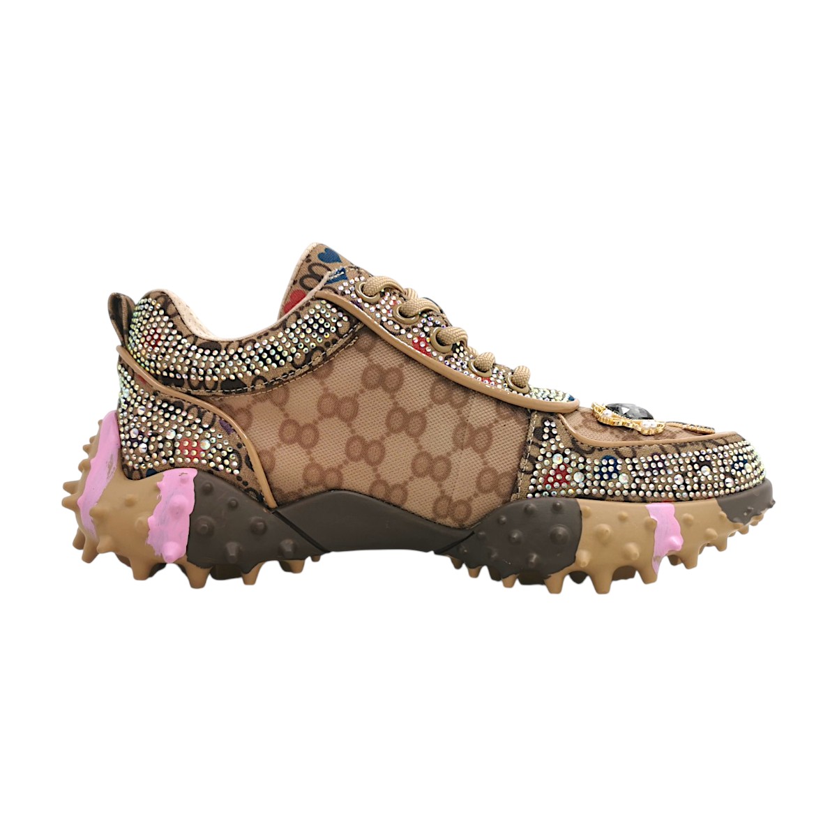 OOG Damenschuhe sportlicher Schnürer Braun Freizeit (brown, Größe 40 EU) OOG Damenschuhe sportlicher Schnürer Braun Freizeit (brown, Größe 40 EU)