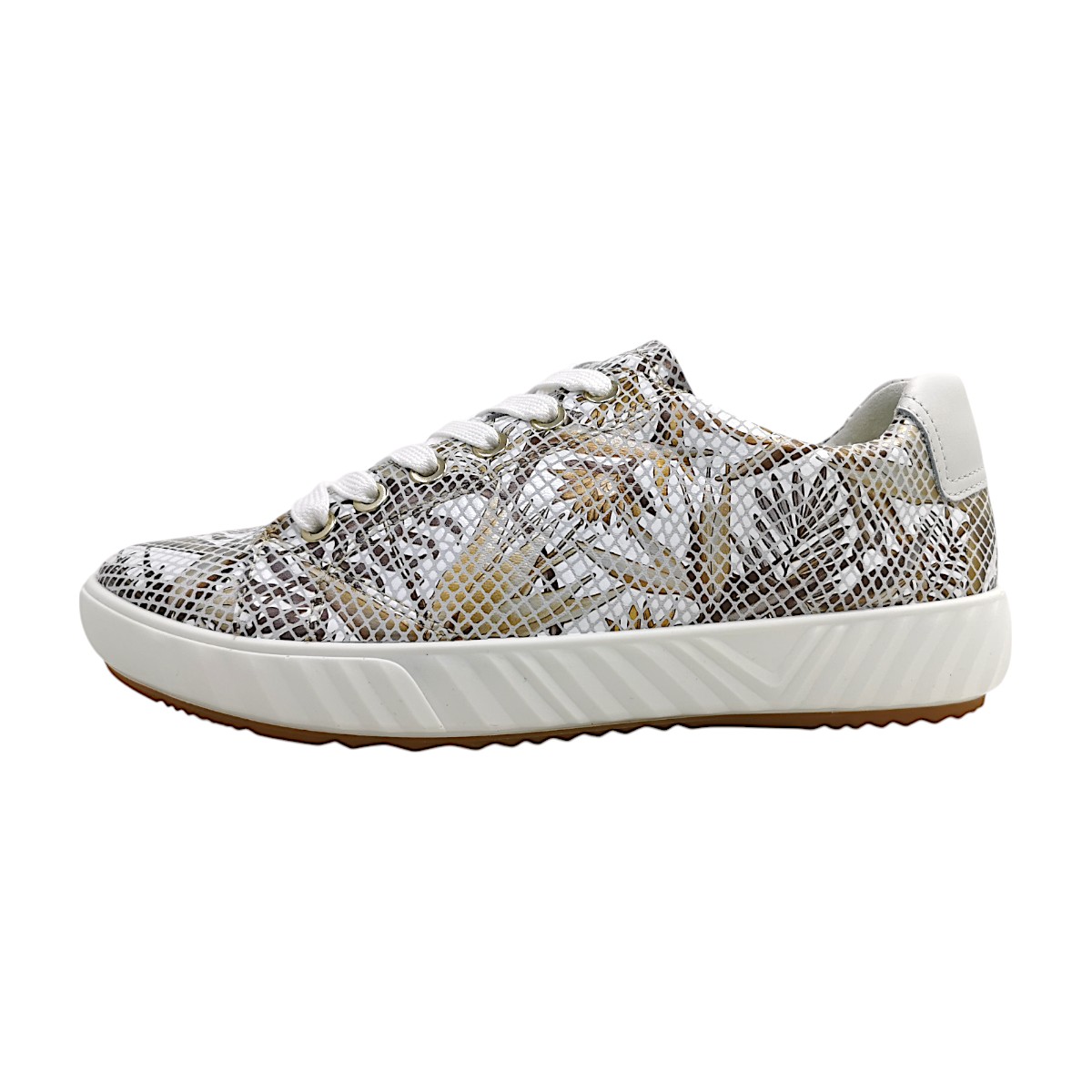 Ara Avio Damenschuhe sportlicher Schnürer Metallic Freizeit Ara Avio Damenschuhe sportlicher Schnürer Metallic Freizeit
