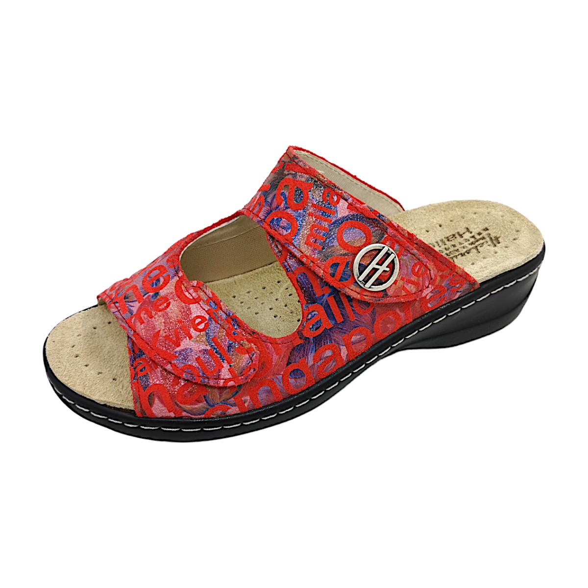 Hickersberger Milano Hallux Pantolette Damenschuhe Pantoletten Rot Freizeit (4057 Rot City, Gr. 1:37) Hickersberger Milano Hallux Pantolette Damenschuhe Pantoletten Rot Freizeit (4057 Rot City, Gr. 1:37)