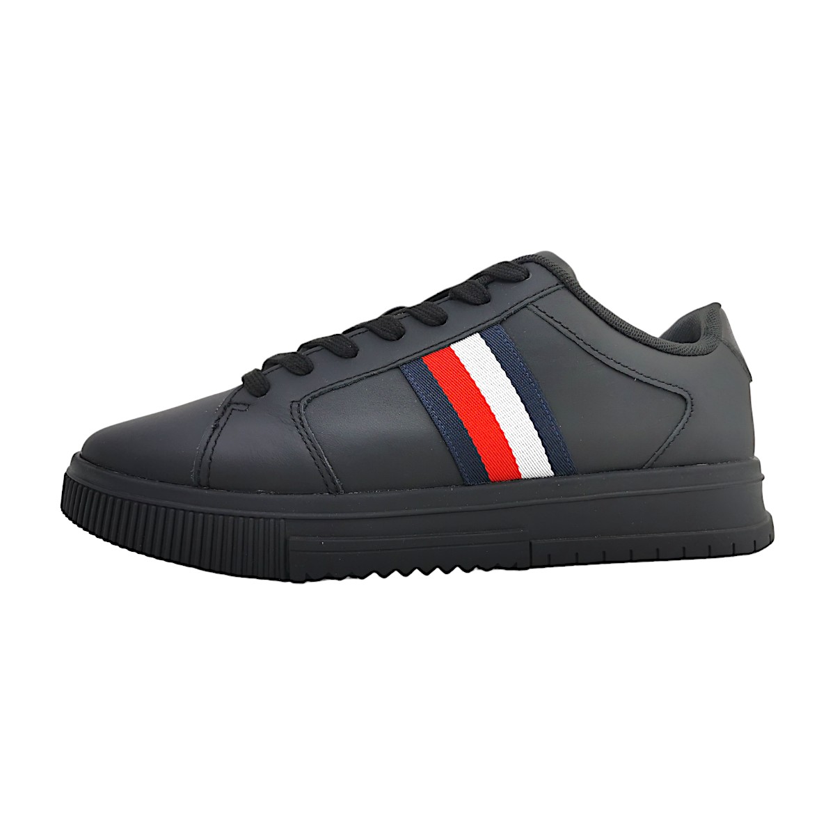 Tommy Hilfiger Herrenschuhe Für lose Einlagen Schnürer Schwarz Freizeit Tommy Hilfiger Herrenschuhe Für lose Einlagen Schnürer Schwarz Freizeit