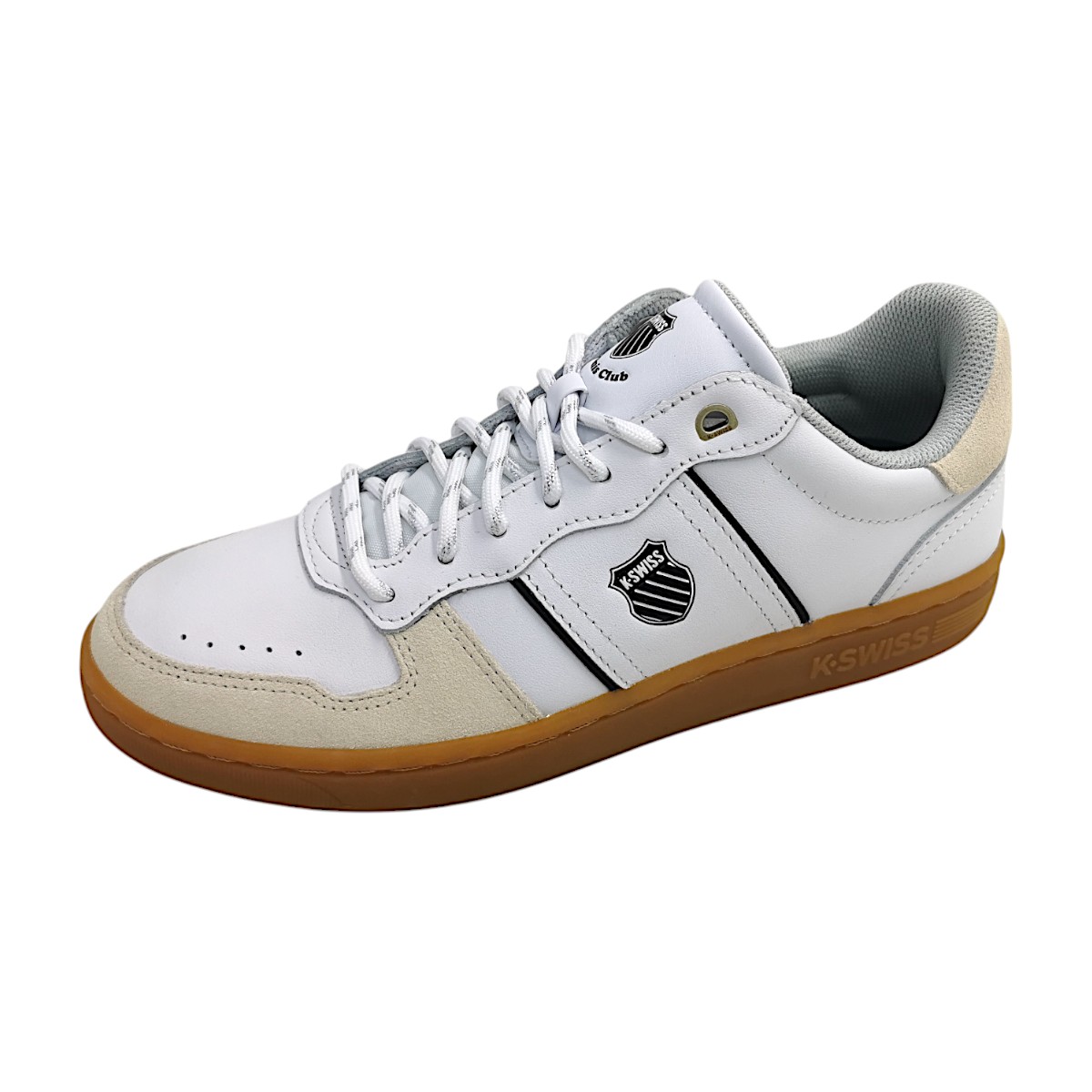 K-Swiss Lozan MAtch TC 94403-138 Weiß white/black/gum 138