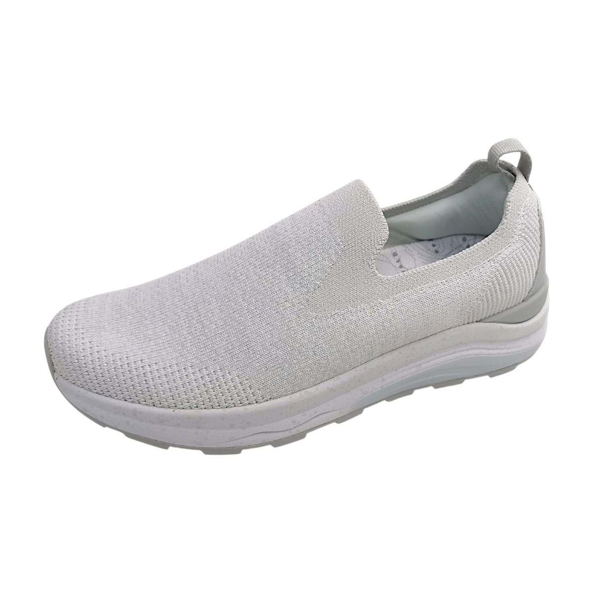 Waldläufer H-Charlie Damenschuhe Halbschuhe Slipper Weiß Freizeit (grau 003, Größe 42 EU)