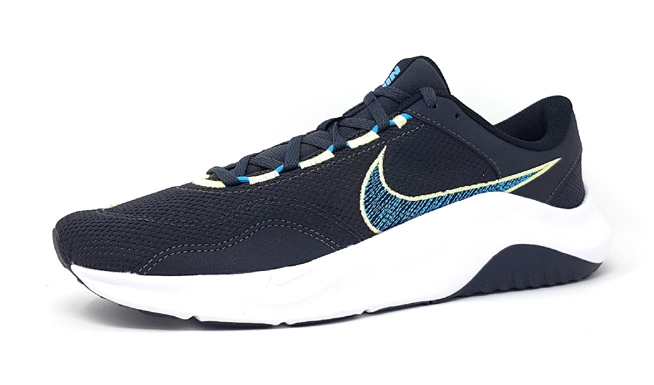 Nike Legend Essential DM1120 Schwarz 004 Black Blue
