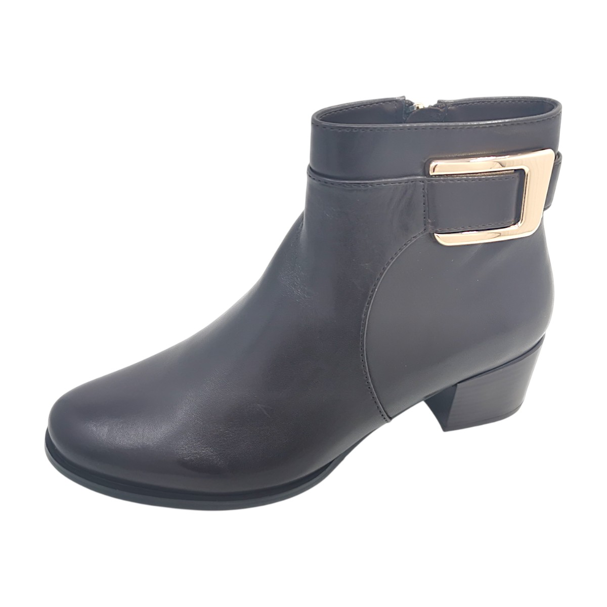 regarde le ciel Damenschuhe Stiefel Braun Freizeit (Castagno 6414, Größe 39 EU)