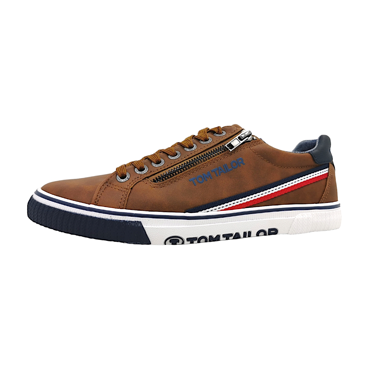 Tom Tailor Herrenschuhe Schnürschuhe Braun Freizeit