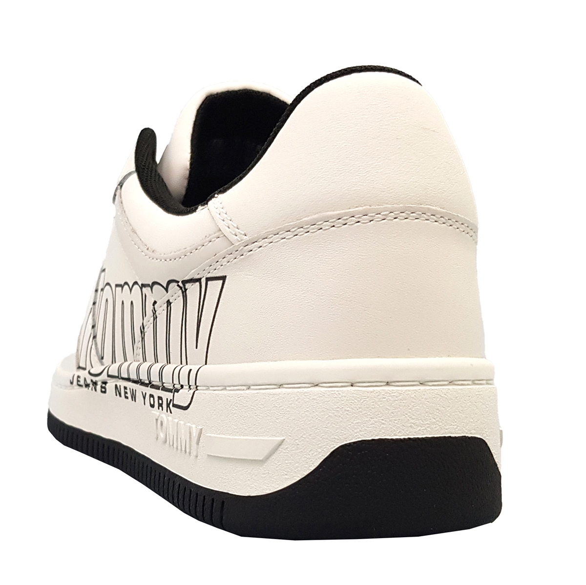 Tommy Hilfiger TJM Basket Logo Men EM0EM01257YBL Weiß YBT Ecru Tommy Hilfiger TJM Basket Logo Men EM0EM01257YBL Weiß YBT Ecru