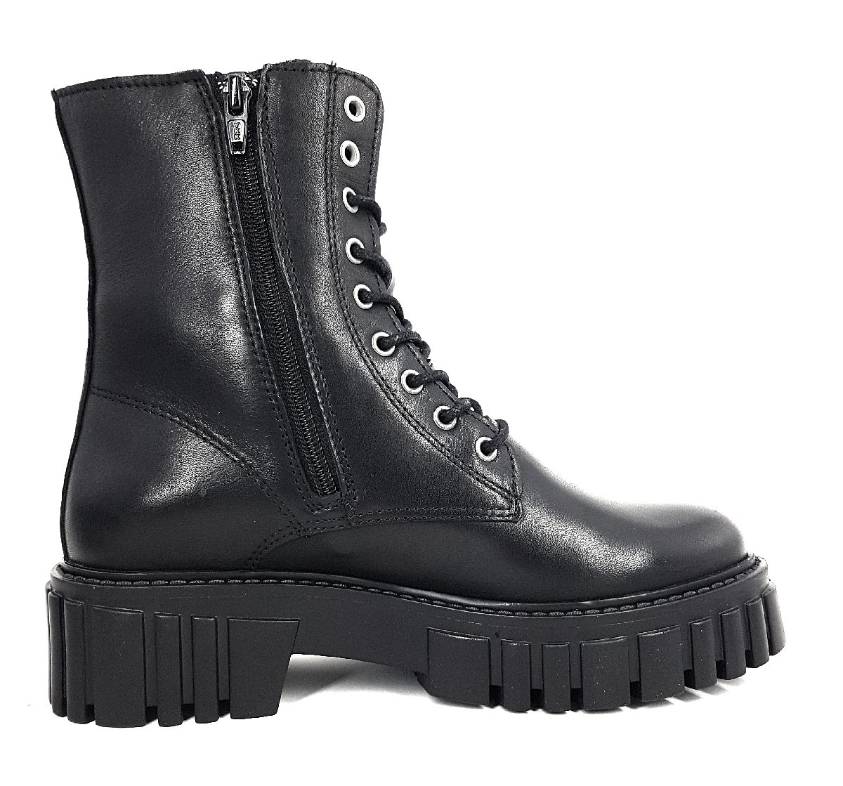 Palpa Damenschuhe Stiefeletten Schnürer Schnürstiefel Schwarz Freizeit (black, Größe 37 EU)
