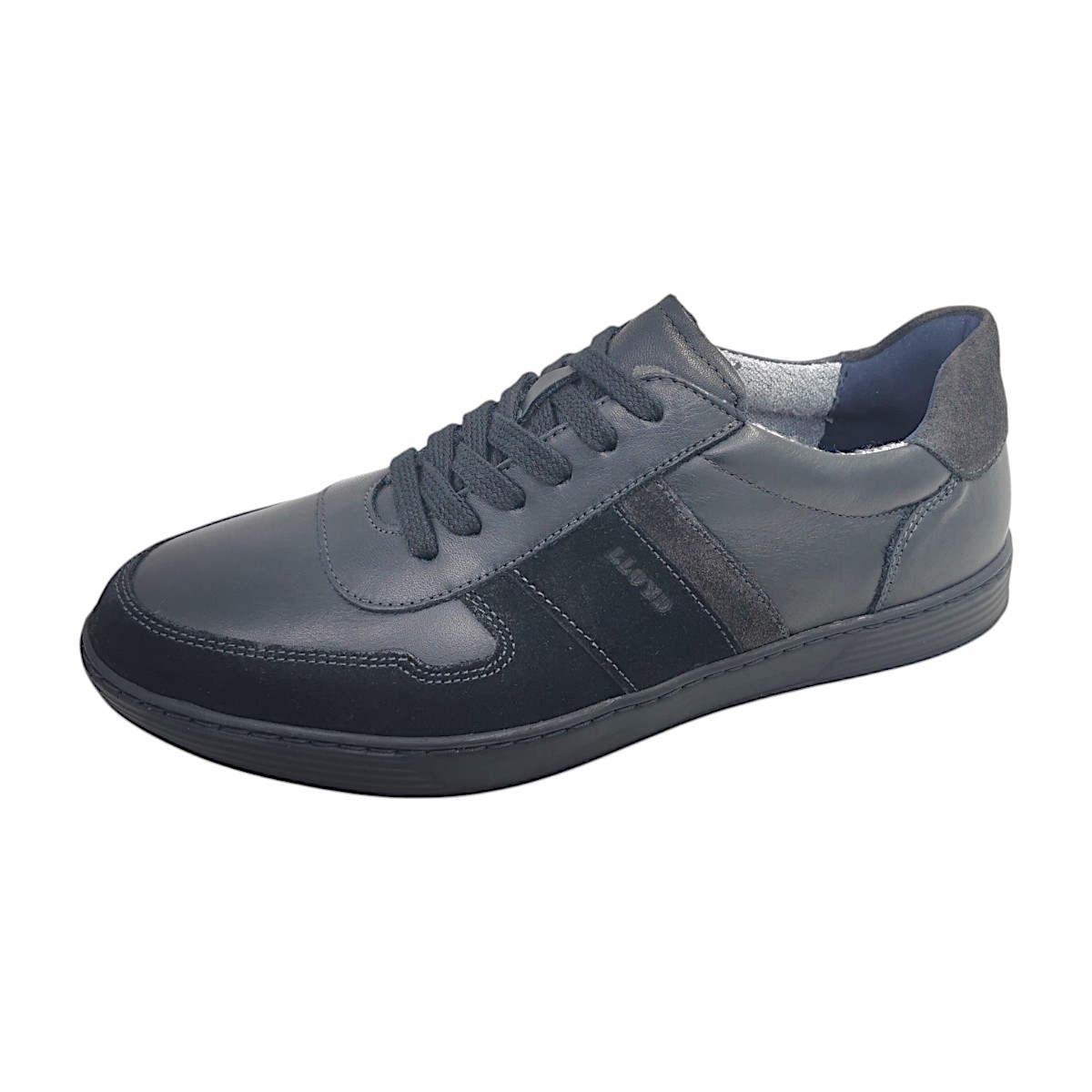 Lloyd BOSCO - HERMES -MARCO GS. Herrenschuhe Schnürschuhe Schwarz Freizeit (30Schwarz/Asphalt, Größe 46.5 EU)
