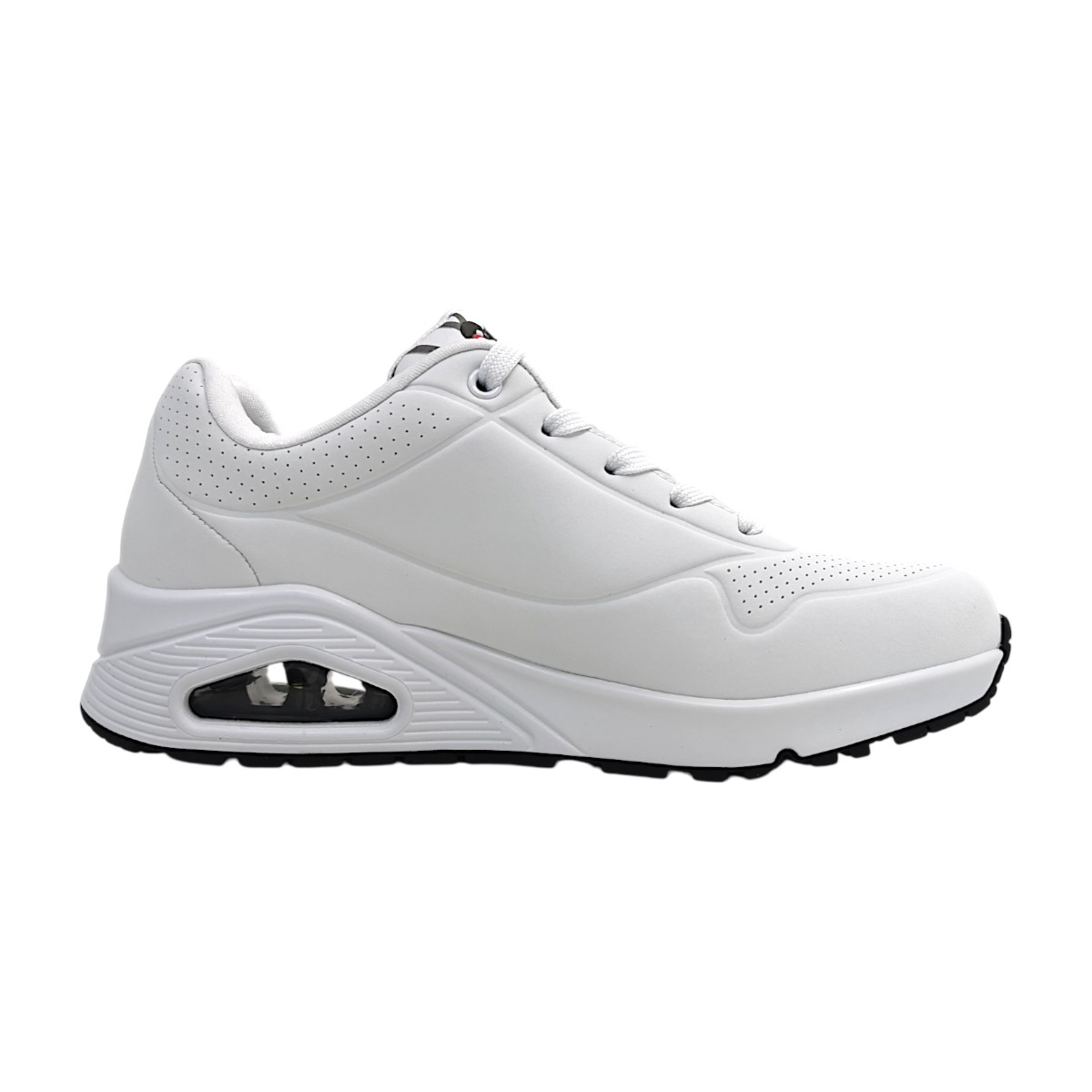 Skechers Uno - Spread the Love 155507 WBGY Weiß white/black/gray WBGY