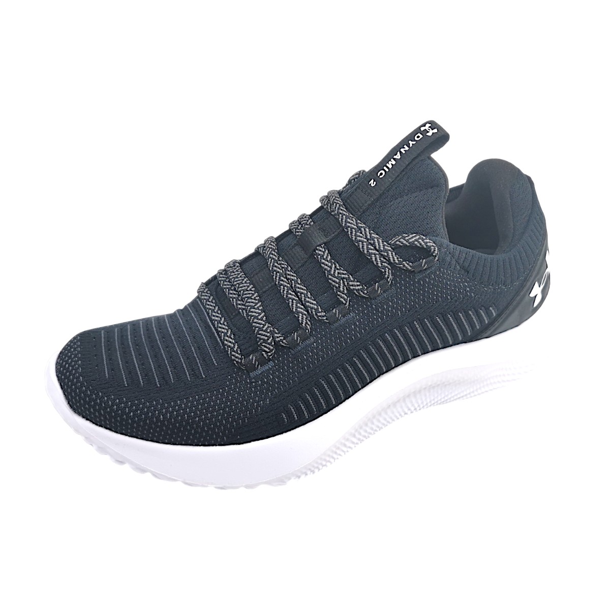Under Armour UA Dynamic 2 3028076-002 Schwarz Black/Castlerock/Wht 002