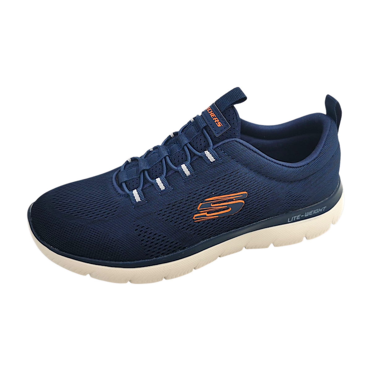 Skechers Summits - Louvin 232186 NVOR Blau navy/orange NVOR