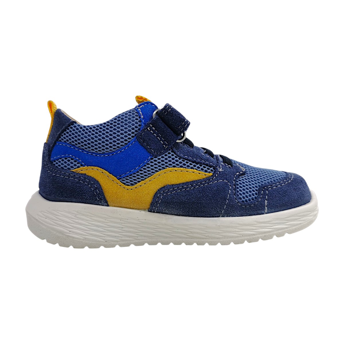 Richter Kinderschuhe Burschen Halbschuhe Klettschuh Blau Freizeit (nauti/mais/lago/infi, Größe 23 EU)