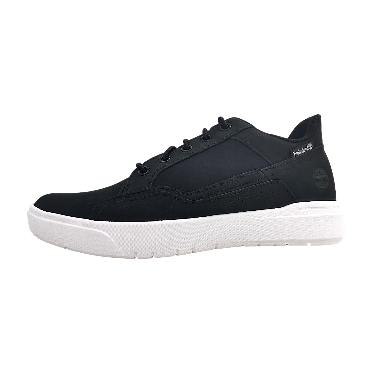 Timberland Allstone Low Lace Herrenschuhe Schnürschuhe sportlicher Schnürer Schwarz Freizeit
