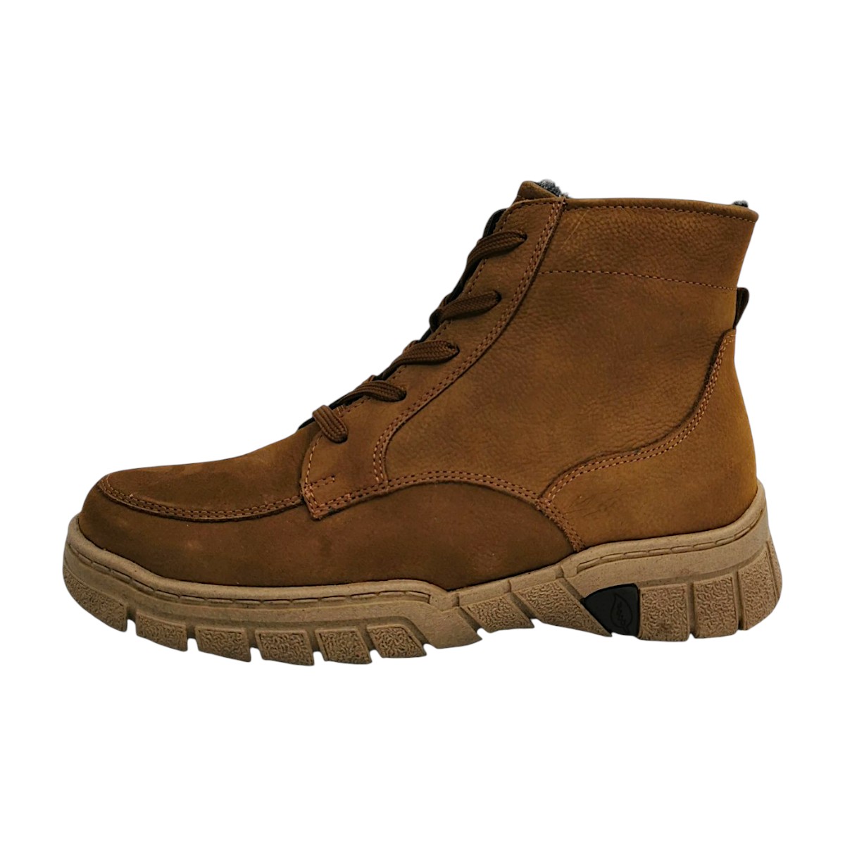 Waldläufer H-Lumi Damenschuhe Stiefel Gefüttert Winterstiefel Braun Freizeit (munk 141, Größe 38.5 EU)