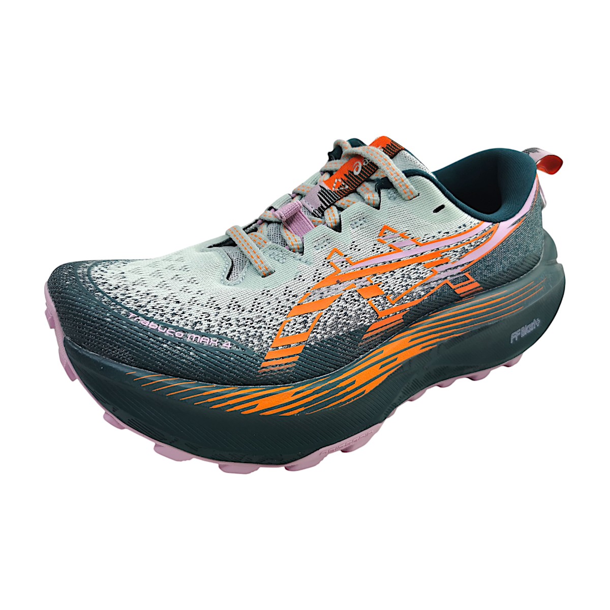 Asics Trabuco Max 4 1012B769-400 Grün COLD MOSS/NOVA ORANGE 400