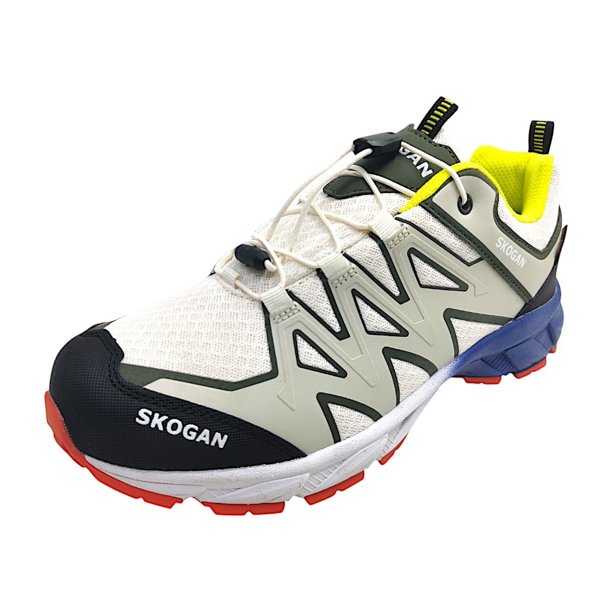 Skogan Jaguun Sportschuhe Herren Wanderschuhe Weiß Freizeit (white 000, Größe 47 EU)
