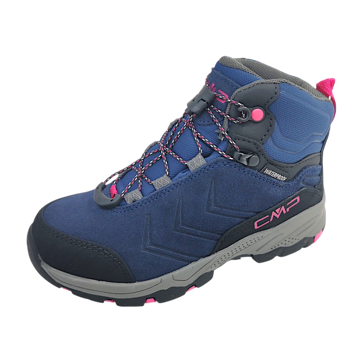 CMP Kids Melnick Mid WP Kinderschuhe Mädchen Schnürstiefel Blau Freizeit (blue/fuxia 30MR, Größe 37 EU) CMP Kids Melnick Mid WP Kinderschuhe Mädchen Schnürstiefel Blau Freizeit (blue/fuxia 30MR, Größe 37 EU)