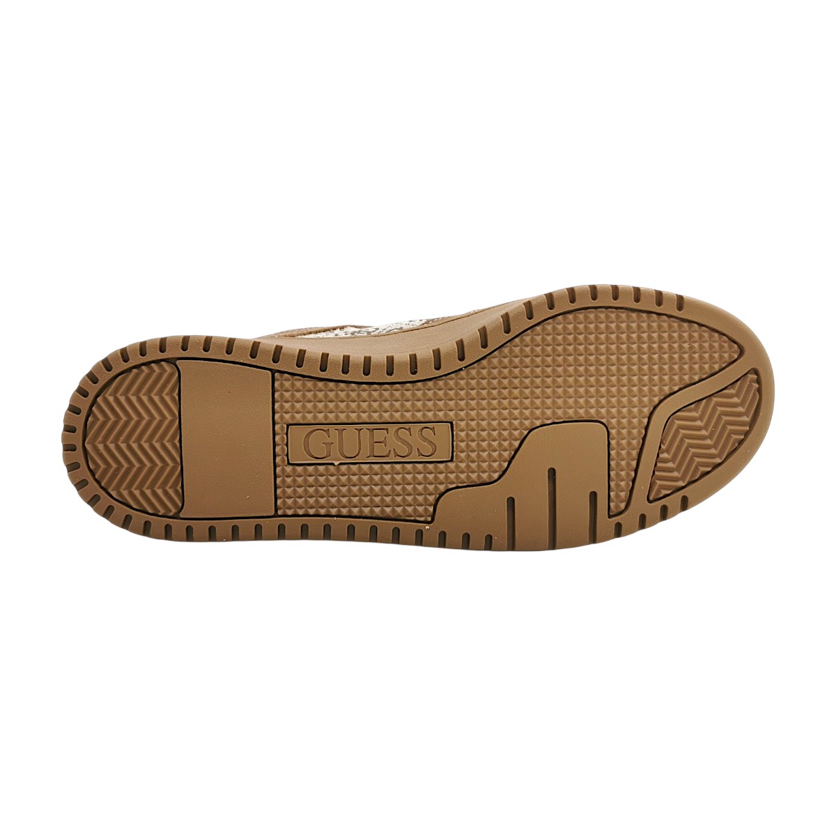 Guess Miram16 Damenschuhe Schnürschuhe Sportive Beige Sport (taupe, Gr. 1:38)