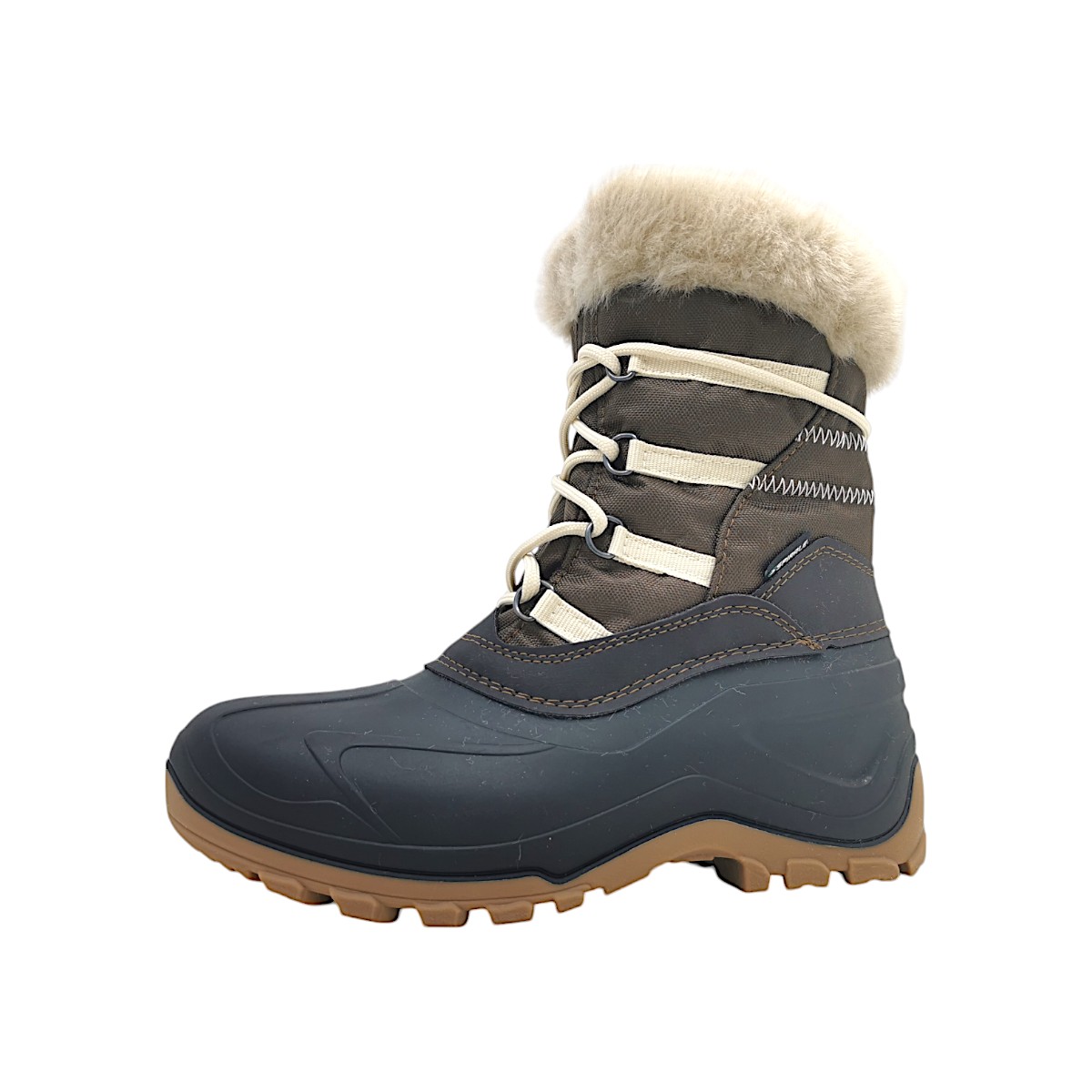 Spirale Damenschuhe Stiefel Schnürer Braun Freizeit
