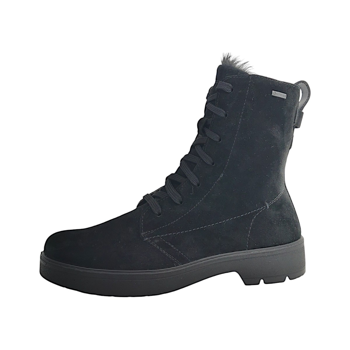 Legero Mystic Damenschuhe Stiefel Schnürer Schwarz Freizeit