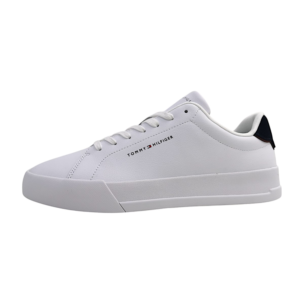Tommy Hilfiger TH Court LTH Detail FM0FM05367 Weiß white/desert sky OLD