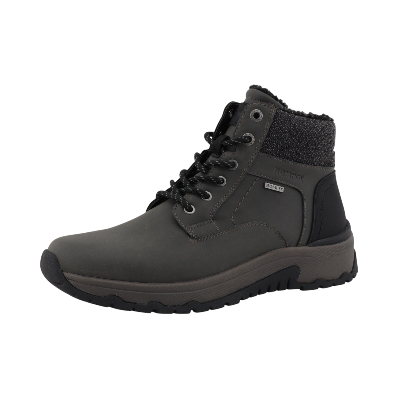 Romika Herrenschuhe Stiefel Warmfutter Grau Freizeit (grey 00011, Gr. 1:40)