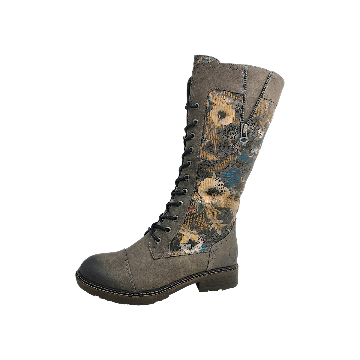 Rieker Damenschuhe Gefüttert Schaftstiefel Mehrfarbig Freizeit Rieker Damenschuhe Gefüttert Schaftstiefel Mehrfarbig Freizeit