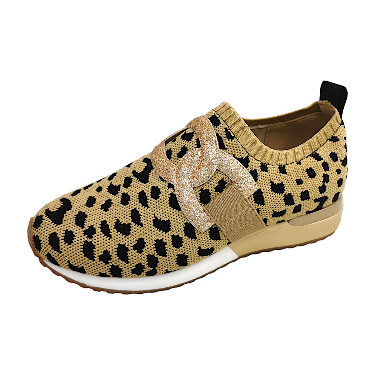 La Strada 2301666/4526 Braun tan/leopard 4526