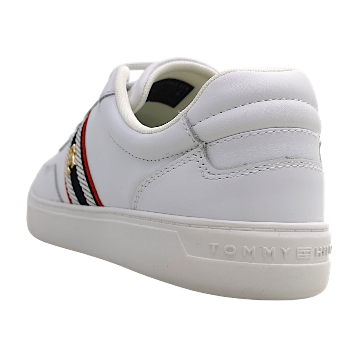 Tommy Hilfiger TH Webbing Cupsole FW0FW09001/YBS Weiß white YBS