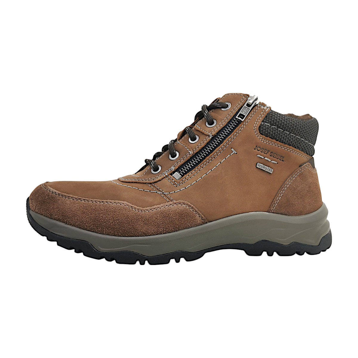 Josef Seibel Leroy 57 Herrenschuhe Stiefel Warmfutter Wanderschuh Braun Freizeit (Braun 300, Gr. 1:42)