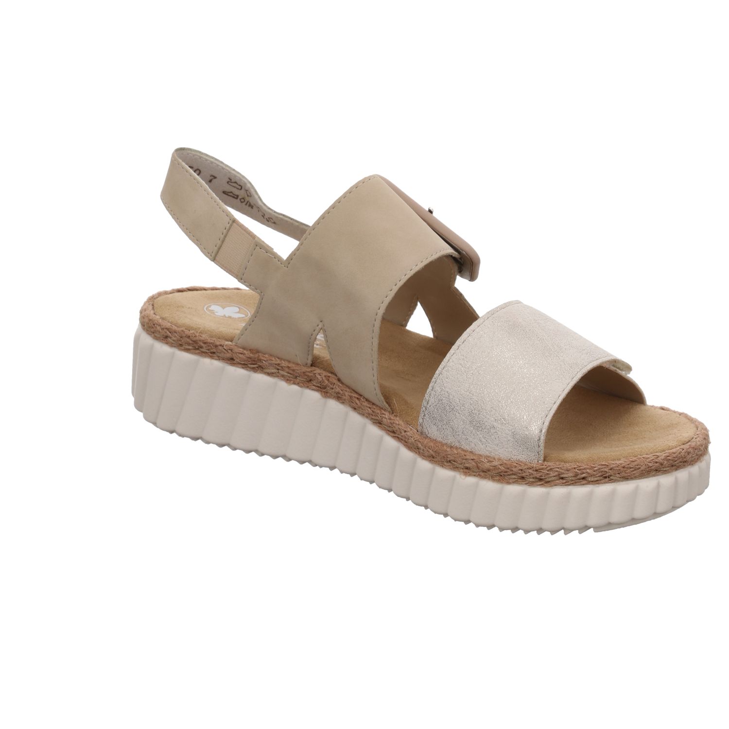 Rieker 69260-60 Beige beige-gold/perle