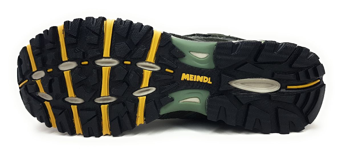 Meindl Caribe GTX Sportschuhe Herren Wanderschuh Grün Wandern (02 Oliv/ Mais, Größe 40.5 EU)