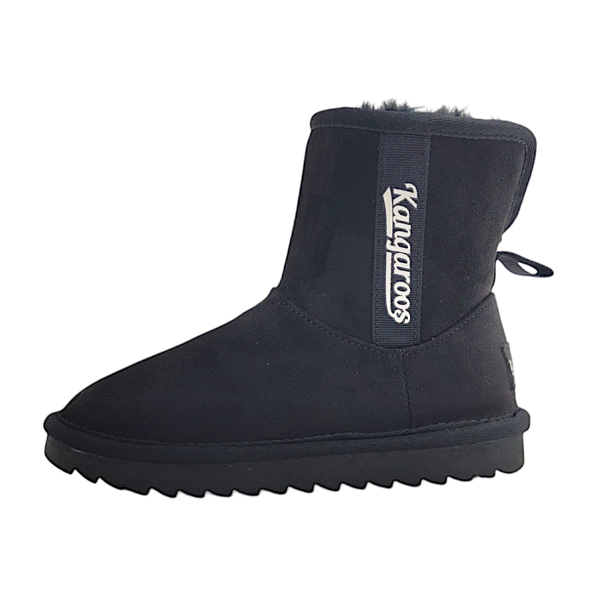 KangaRoos K-UK Holy Kinderschuhe Mädchen Winterstiefel Schwarz Freizeit (schwarz 5001, Größe 38 EU)