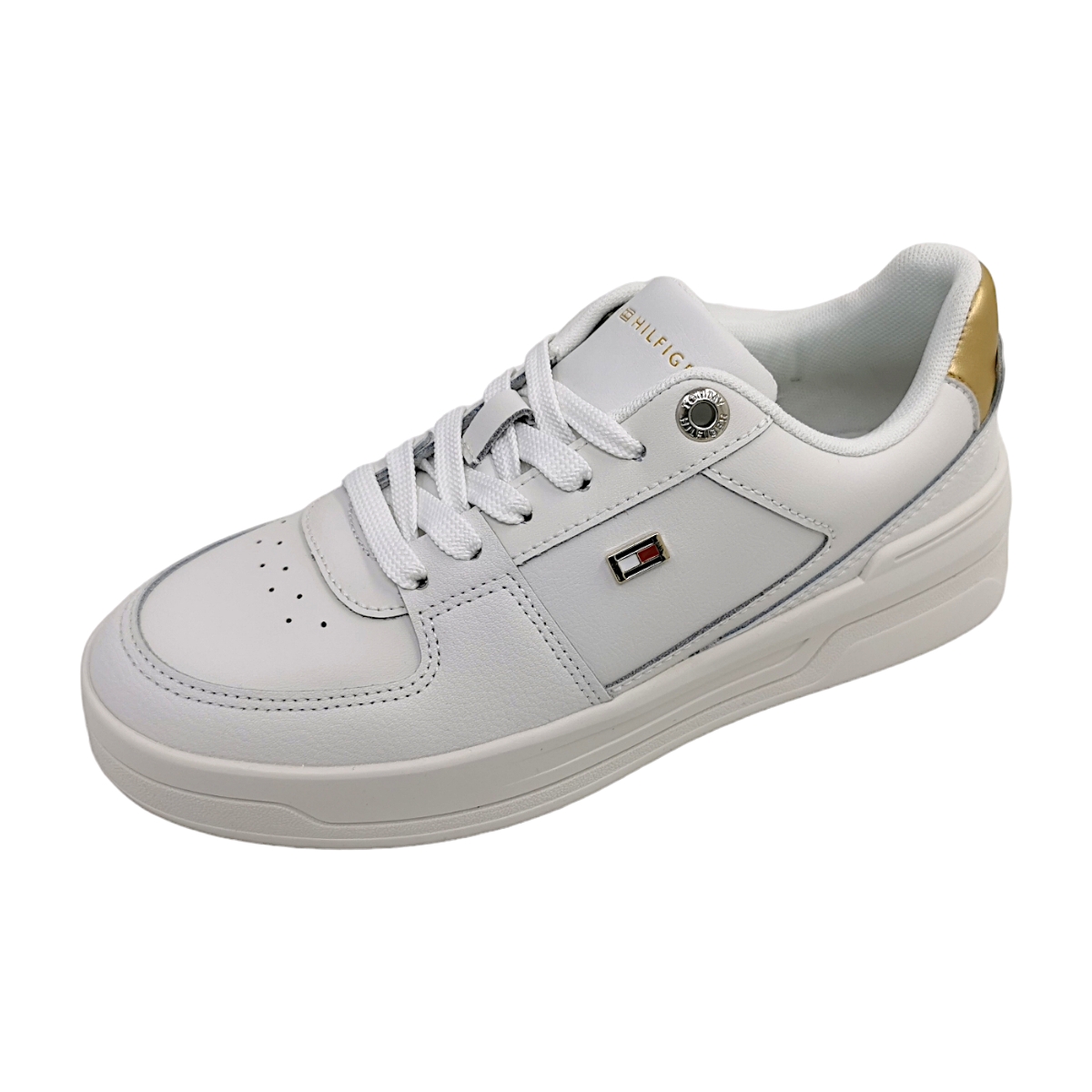 Tommy Hilfiger ESSENTIAL BASKET SNEAKER FW0FW08076YBL Weiß YBL Ecru